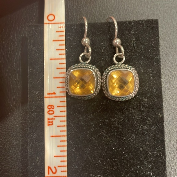 Citrine set in Sterling silver jewelry set - Picture 4 of 10